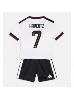 Otroški Nogometna dresi replika Nemčija Kai Havertz #7 Domači SP 2026 Kratek rokav (+ hlače)